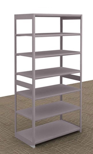 76 Inch Tall Storage Systems Aurora Small Office 76 Inch Tall 24 Deep Storage Shevling